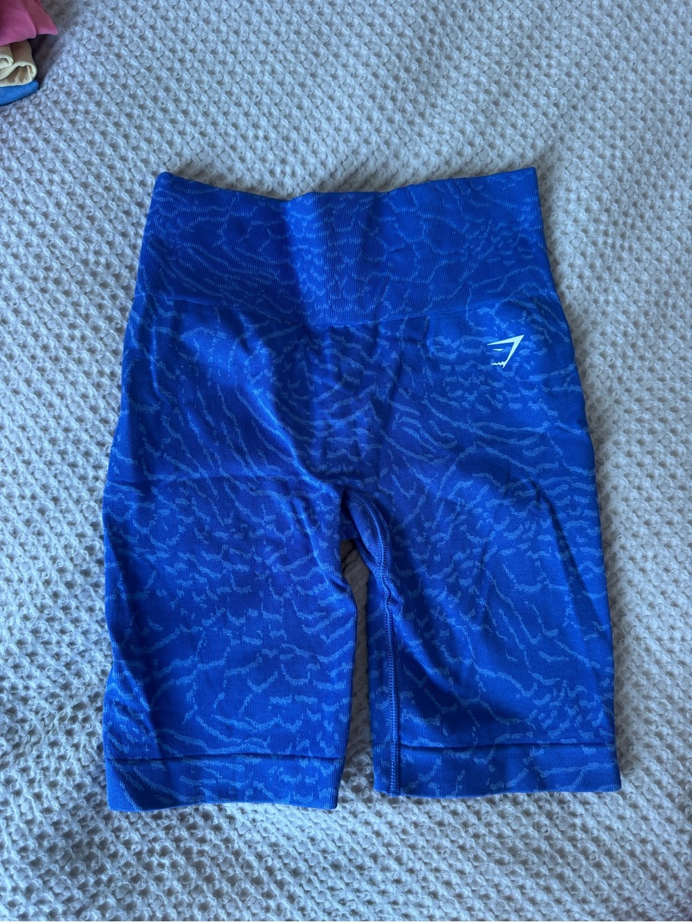 Gymshark blue biker short